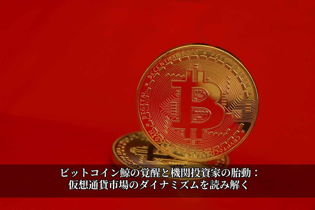 ビットコイン鯨の覚醒と機関投資家の胎動：仮想通貨市場のダイナミズムを読み解く