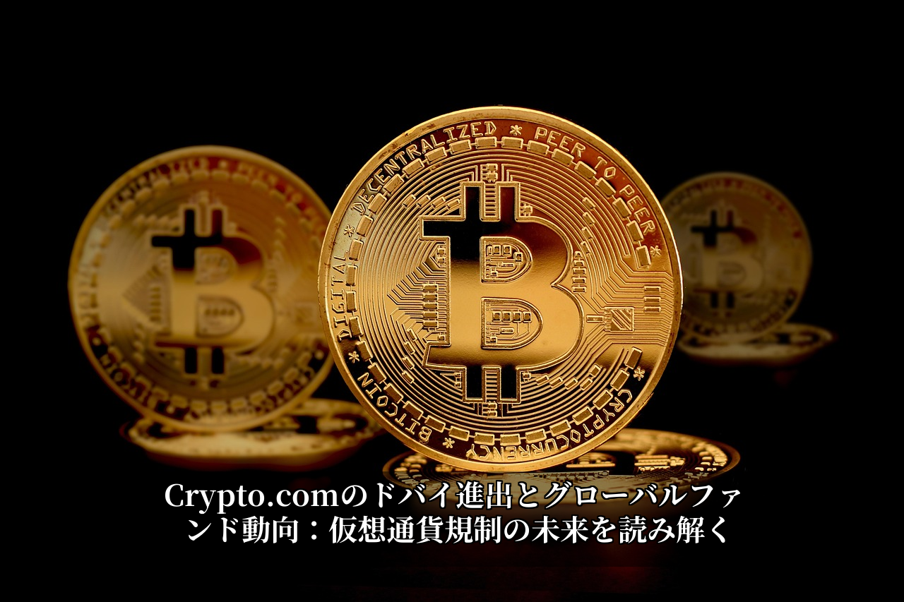 Crypto.comのドバイ進出とグローバルファンド動向：仮想通貨規制の未来を読み解く