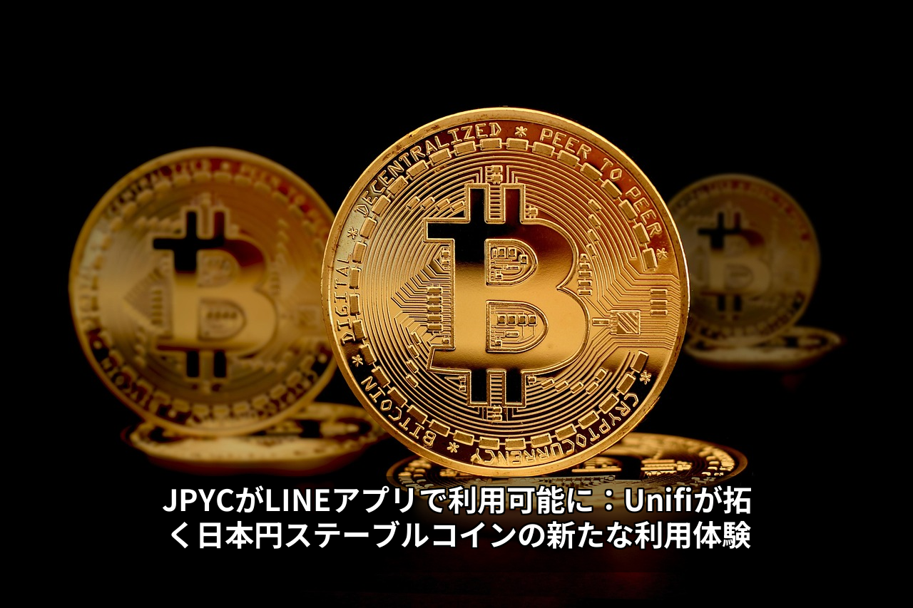 JPYCがLINEアプリで利用可能に：Unifiが拓く日本円ステーブルコインの新たな利用体験