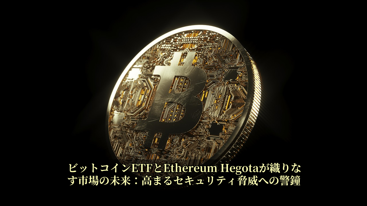 ビットコインETFとEthereum Hegotaが織りなす市場の未来：高まるセキュリティ脅威への警鐘