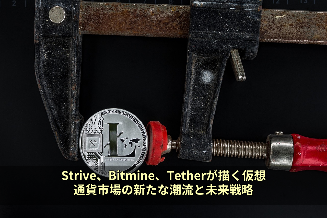 Strive、Bitmine、Tetherが描く仮想通貨市場の新たな潮流と未来戦略