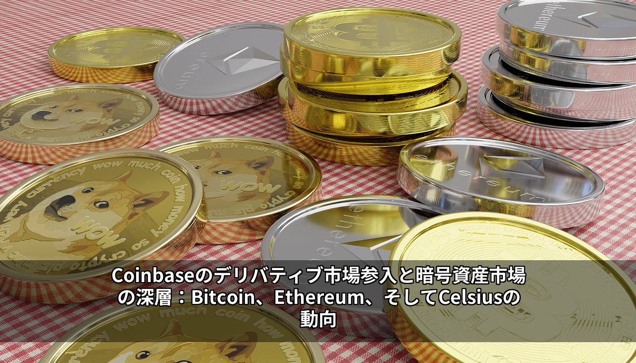 Coinbaseのデリバティブ市場参入と暗号資産市場の深層：Bitcoin、Ethereum、そしてCelsiusの動向