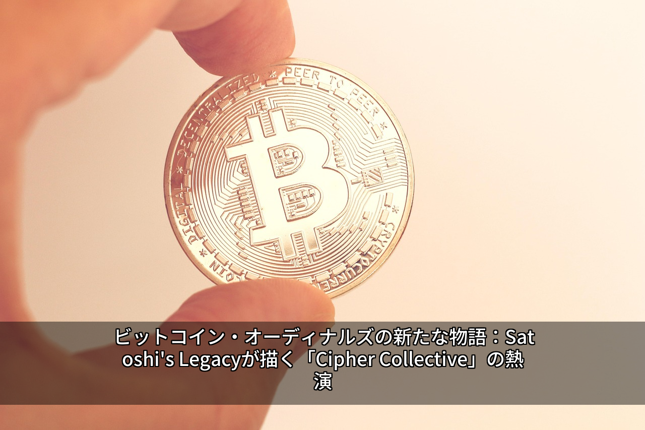 ビットコイン・オーディナルズの新たな物語：Satoshi's Legacyが描く「Cipher Collective」の熱演