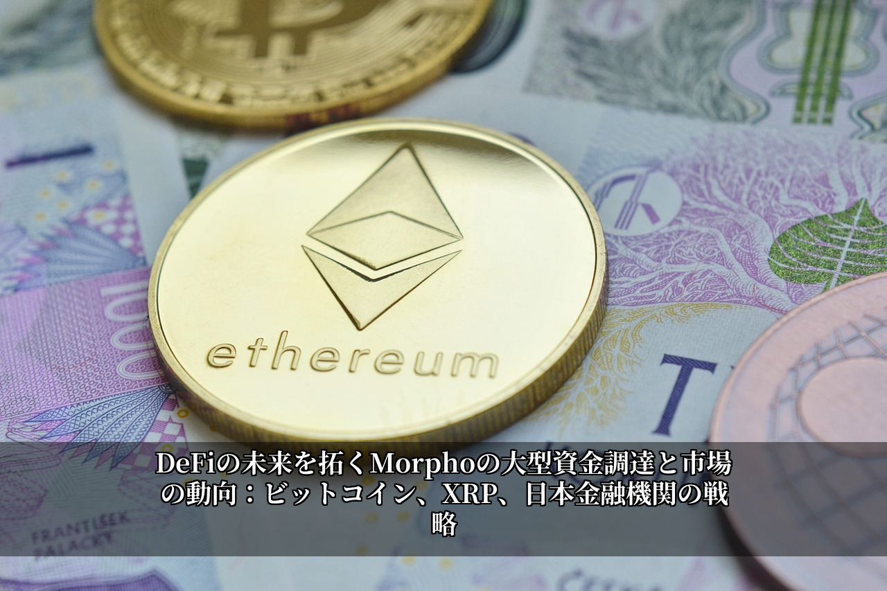 DeFiの未来を拓くMorphoの大型資金調達と市場の動向:ビットコイン、XRP、日本金融機関の戦略