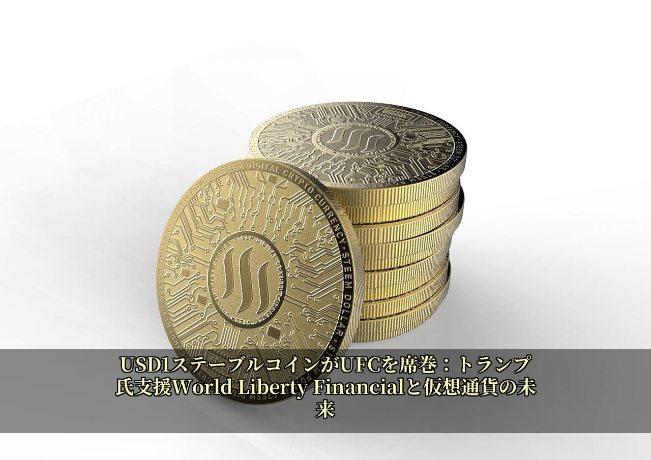 USD1ステーブルコインがUFCを席巻：トランプ氏支援World Liberty Financialと仮想通貨の未来