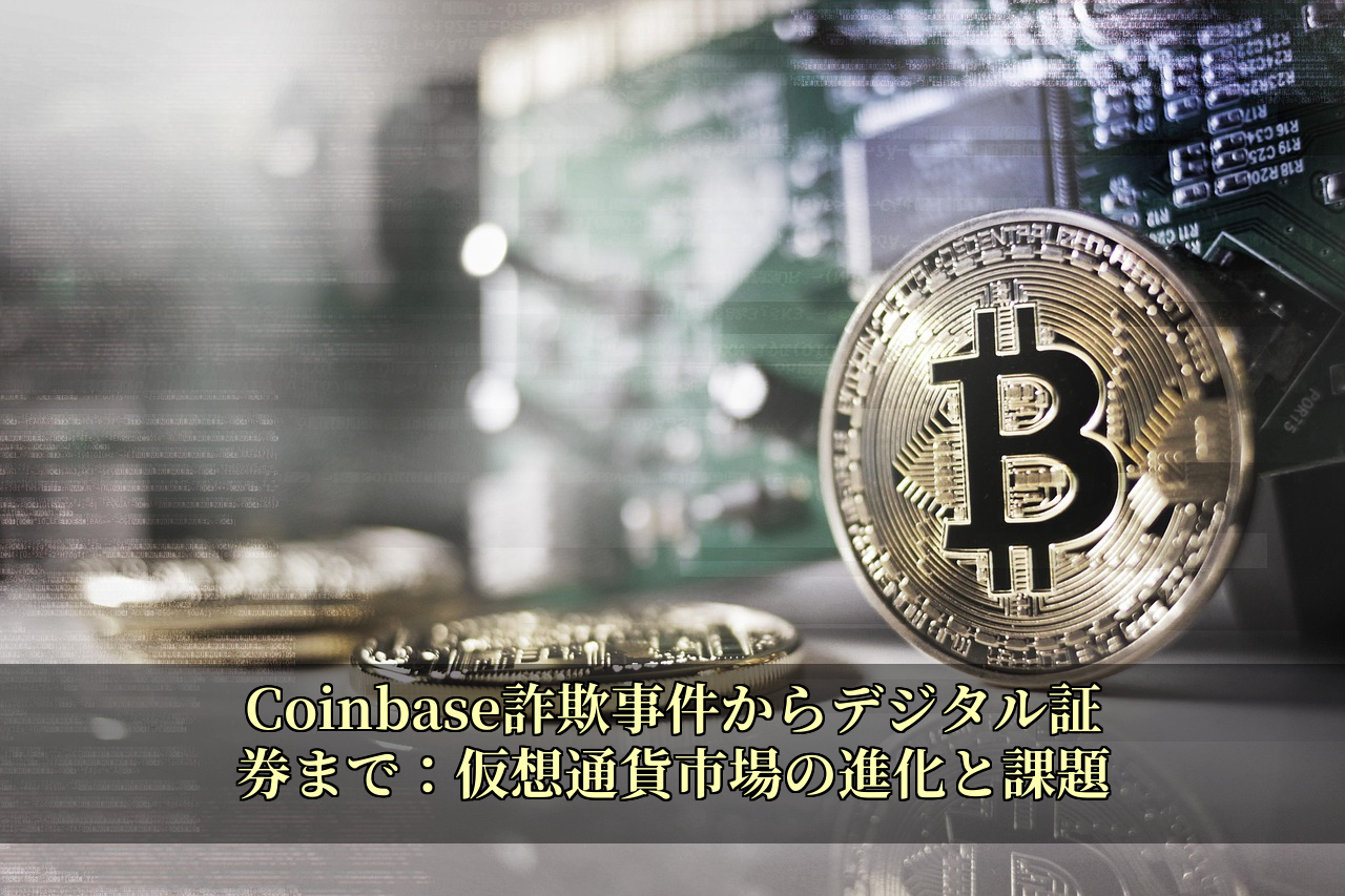 Coinbase詐欺事件からデジタル証券まで：仮想通貨市場の進化と課題