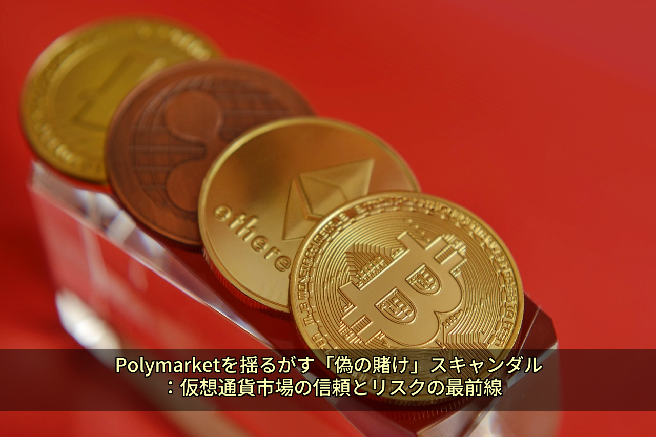 Polymarketを揺るがす「偽の賭け」スキャンダル：仮想通貨市場の信頼とリスクの最前線