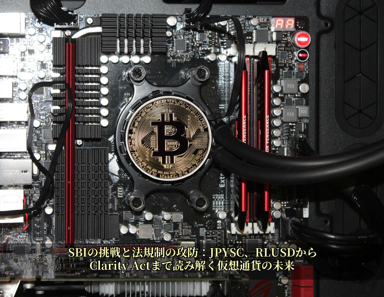SBIの挑戦と法規制の攻防：JPYSC、RLUSDからClarity Actまで読み解く仮想通貨の未来