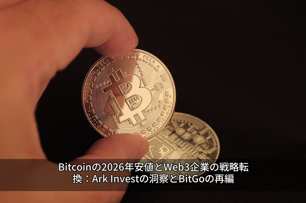 Bitcoinの2026年安値とWeb3企業の戦略転換：Ark Investの洞察とBitGoの再編
