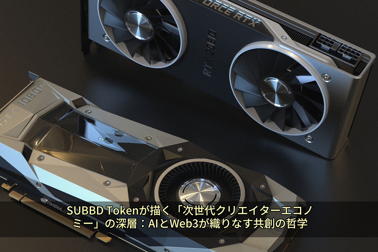 SUBBD Tokenが描く「次世代クリエイターエコノミー」の深層：AIとWeb3が織りなす共創の哲学