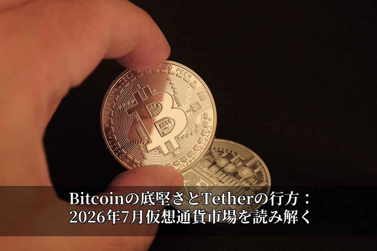 Bitcoinの底堅さとTetherの行方:2026年7月仮想通貨市場を読み解く