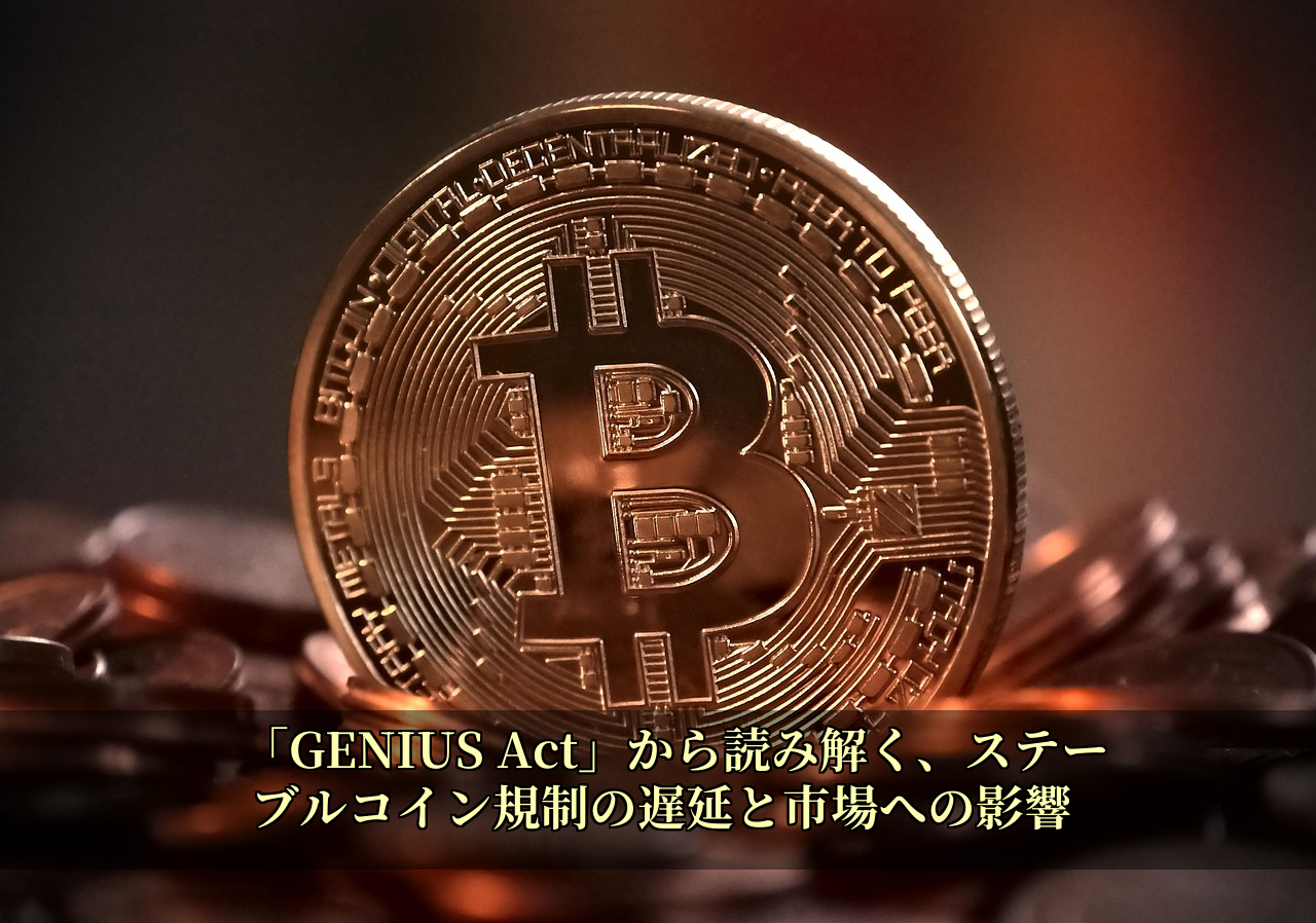 「GENIUS Act」から読み解く、ステーブルコイン規制の遅延と市場への影響