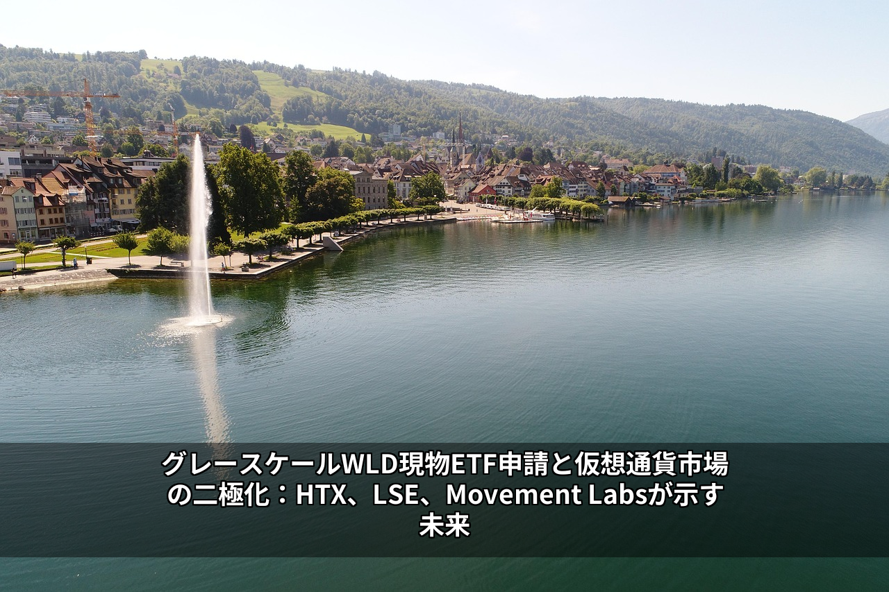 グレースケールWLD現物ETF申請と仮想通貨市場の二極化：HTX、LSE、Movement Labsが示す未来