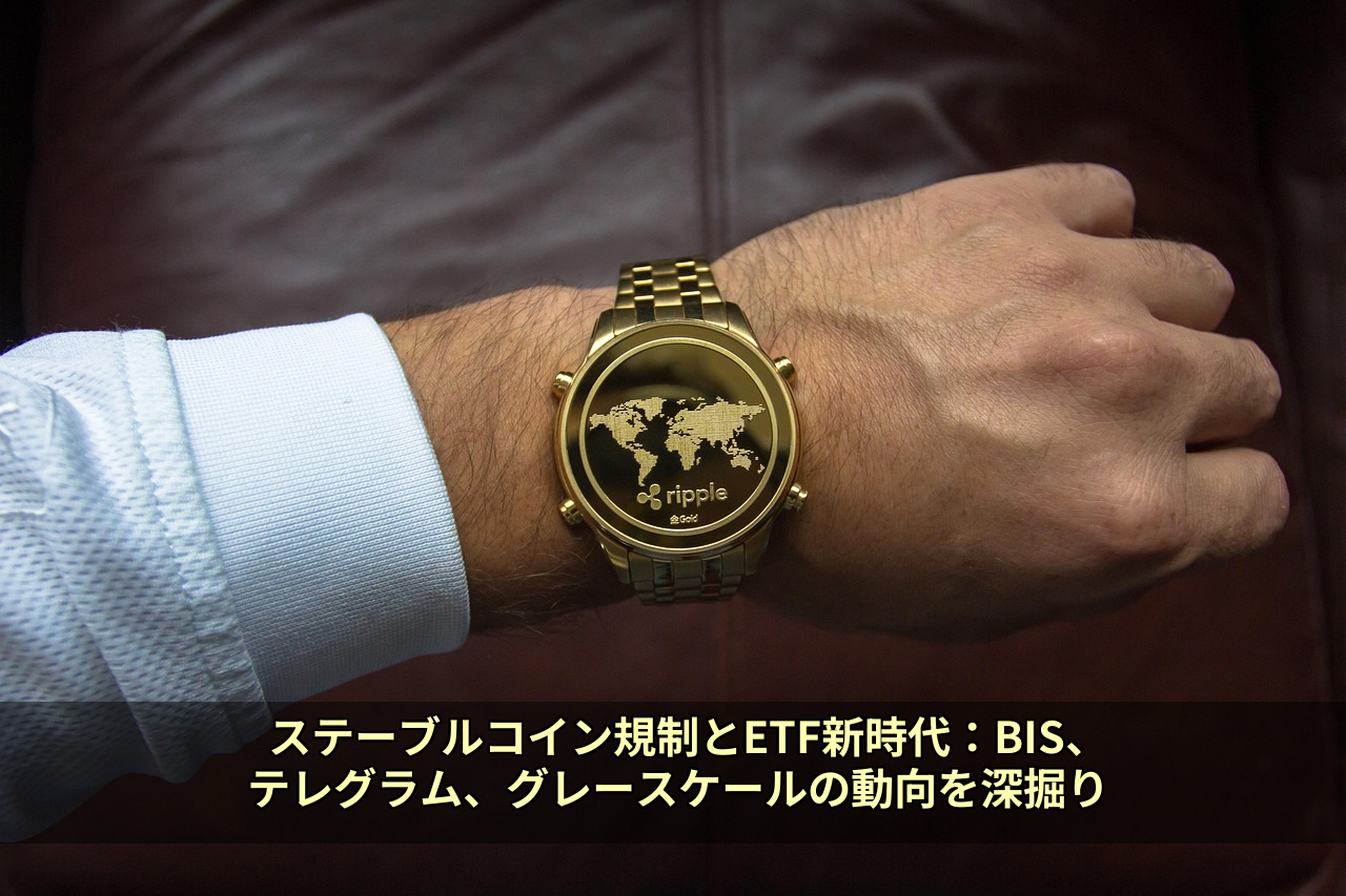 ステーブルコイン規制とETF新時代：BIS、テレグラム、グレースケールの動向を深掘り