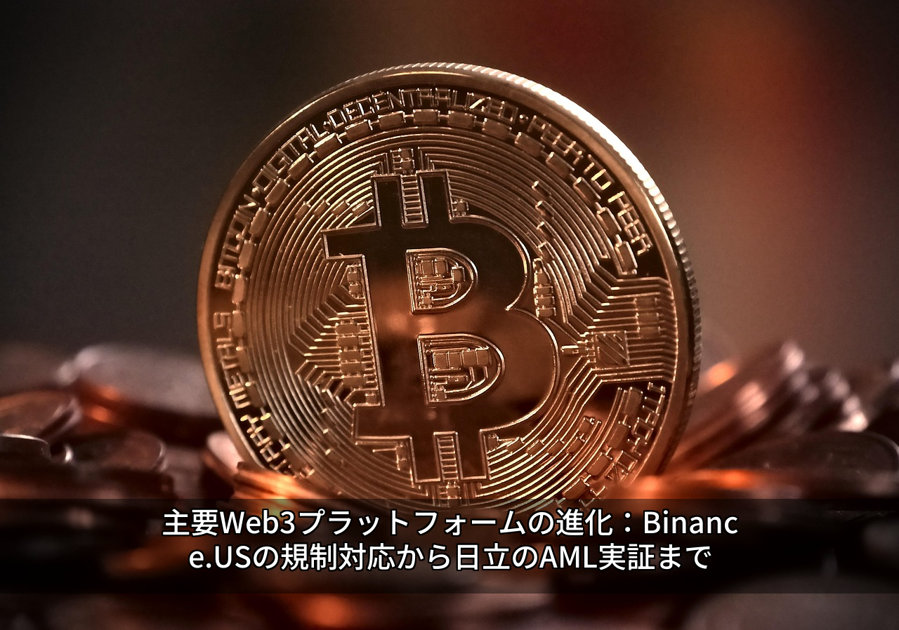主要Web3プラットフォームの進化：Binance.USの規制対応から日立のAML実証まで