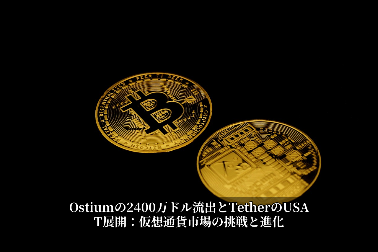 Ostiumの2400万ドル流出とTetherのUSAT展開：仮想通貨市場の挑戦と進化