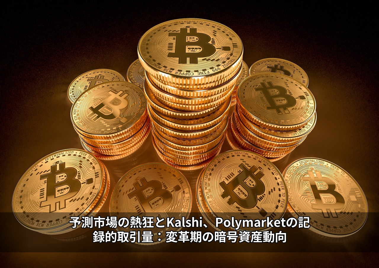 予測市場の熱狂とKalshi、Polymarketの記録的取引量：変革期の暗号資産動向
