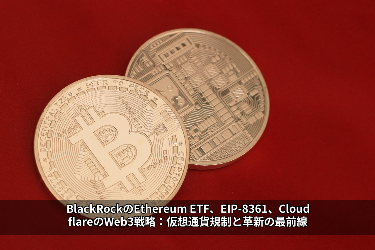 BlackRockのEthereum ETF、EIP-8361、CloudflareのWeb3戦略：仮想通貨規制と革新の最前線
