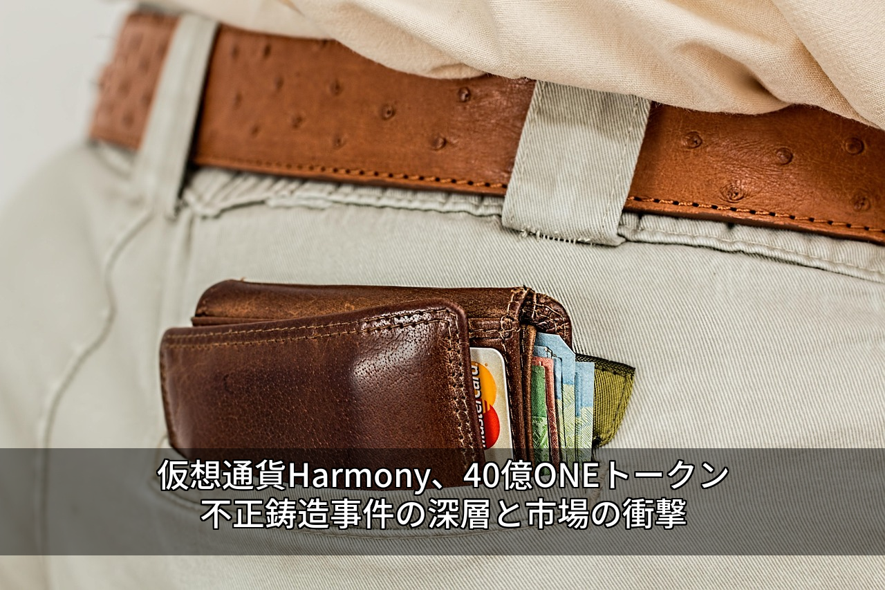 仮想通貨Harmony、40億ONEトークン不正鋳造事件の深層と市場の衝撃