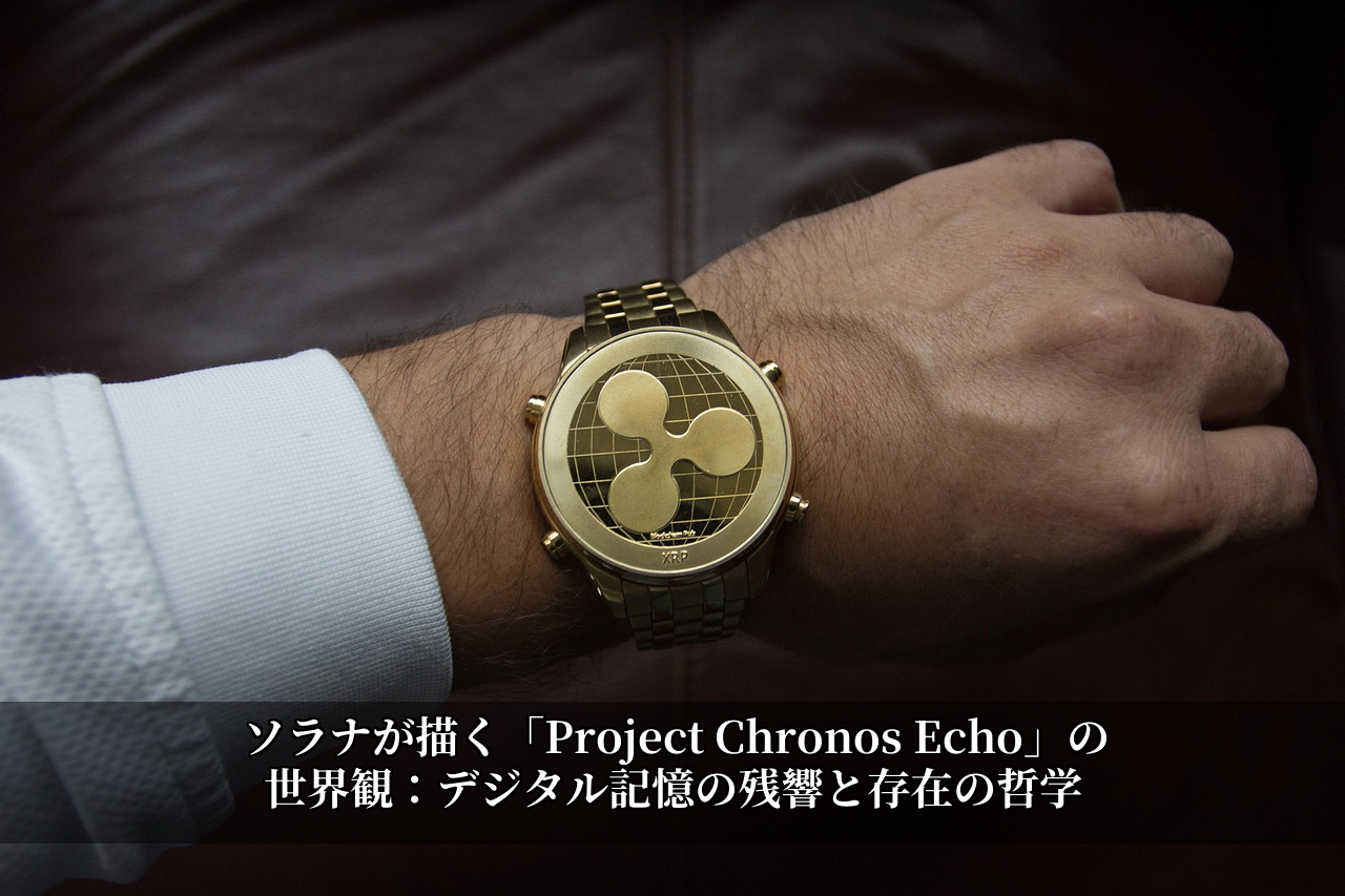 ソラナが描く「Project Chronos Echo」の世界観:デジタル記憶の残響と存在の哲学