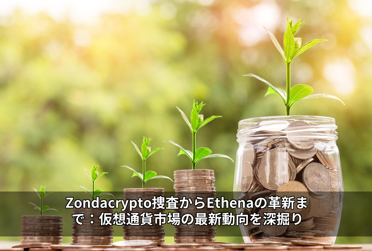 Zondacrypto捜査からEthenaの革新まで:仮想通貨市場の最新動向を深掘り