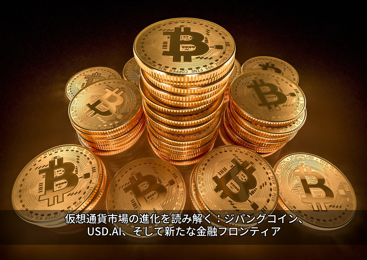 仮想通貨市場の進化を読み解く：ジパングコイン、USD.AI、そして新たな金融フロンティア