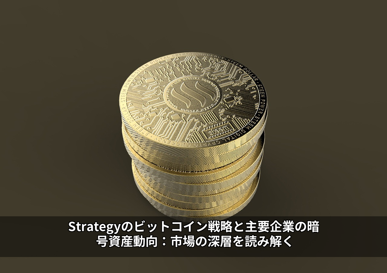 Strategyのビットコイン戦略と主要企業の暗号資産動向：市場の深層を読み解く
