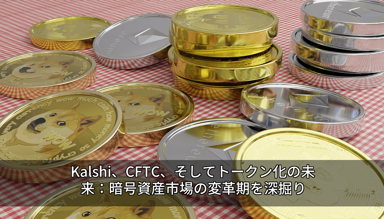 Kalshi、CFTC、そしてトークン化の未来：暗号資産市場の変革期を深掘り