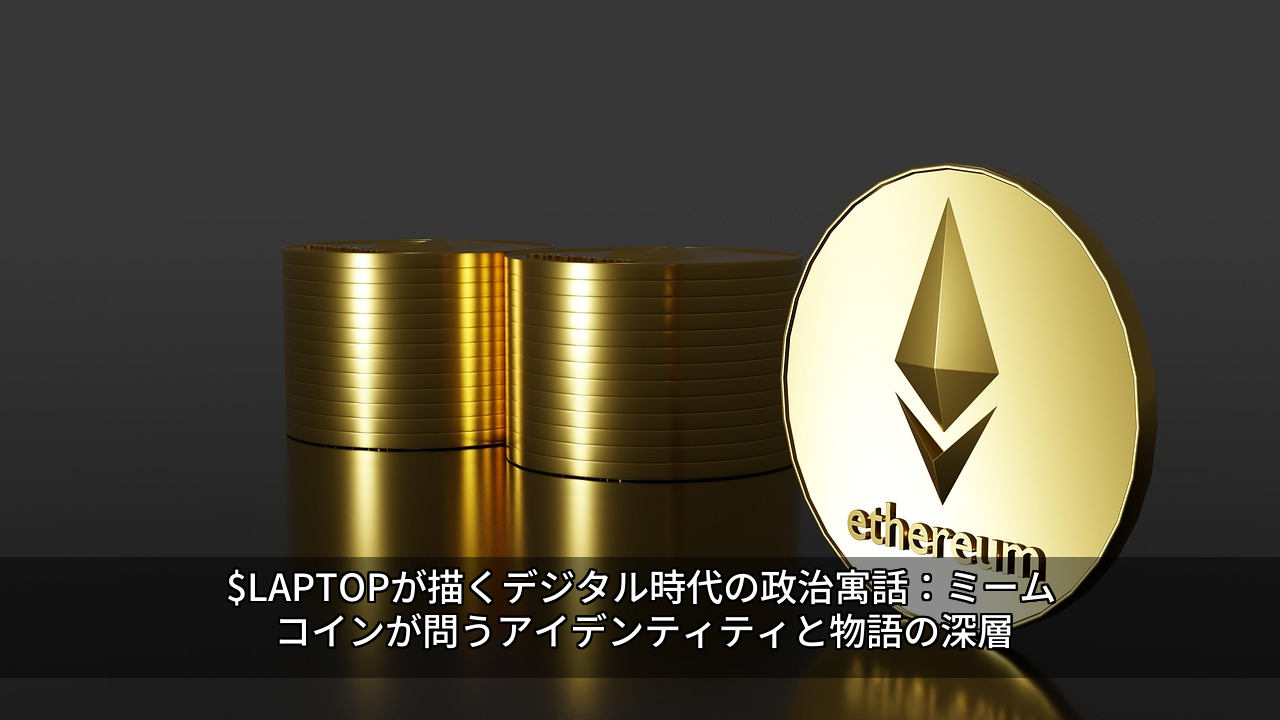 $LAPTOPが描くデジタル時代の政治寓話：ミームコインが問うアイデンティティと物語の深層