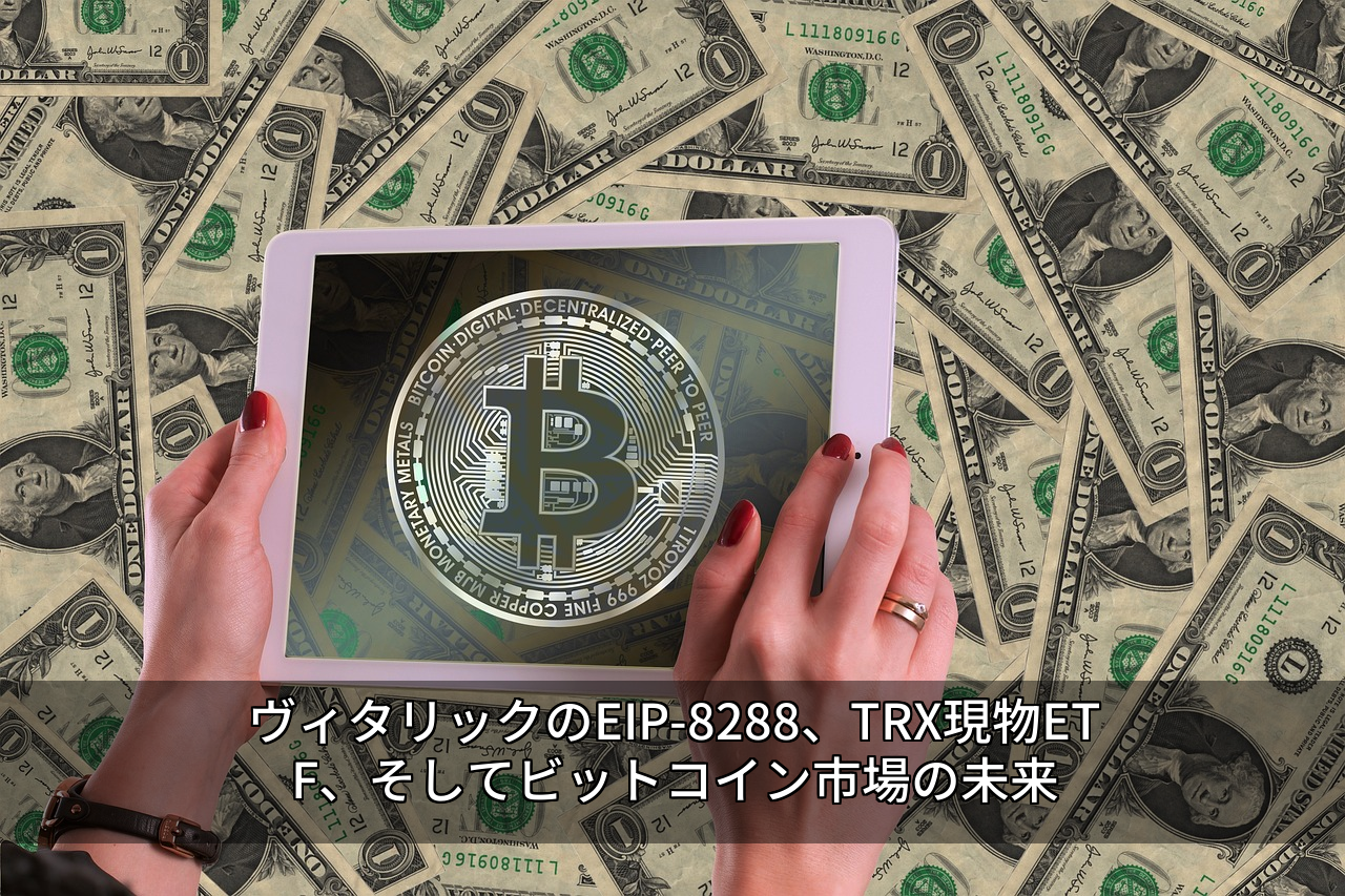 ヴィタリックのEIP-8288、TRX現物ETF、そしてビットコイン市場の未来