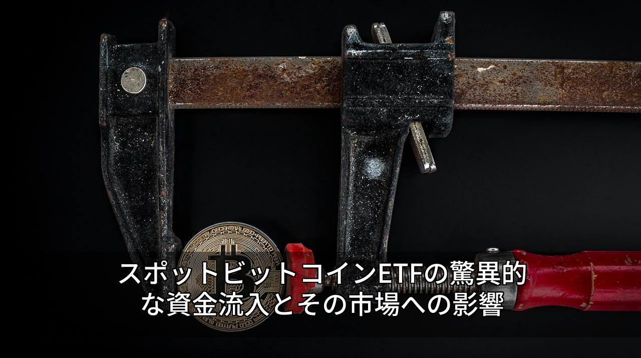 スポットビットコインETFの驚異的な資金流入とその市場への影響