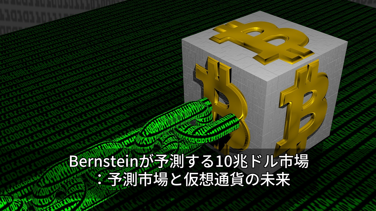Bernsteinが予測する10兆ドル市場:予測市場と仮想通貨の未来