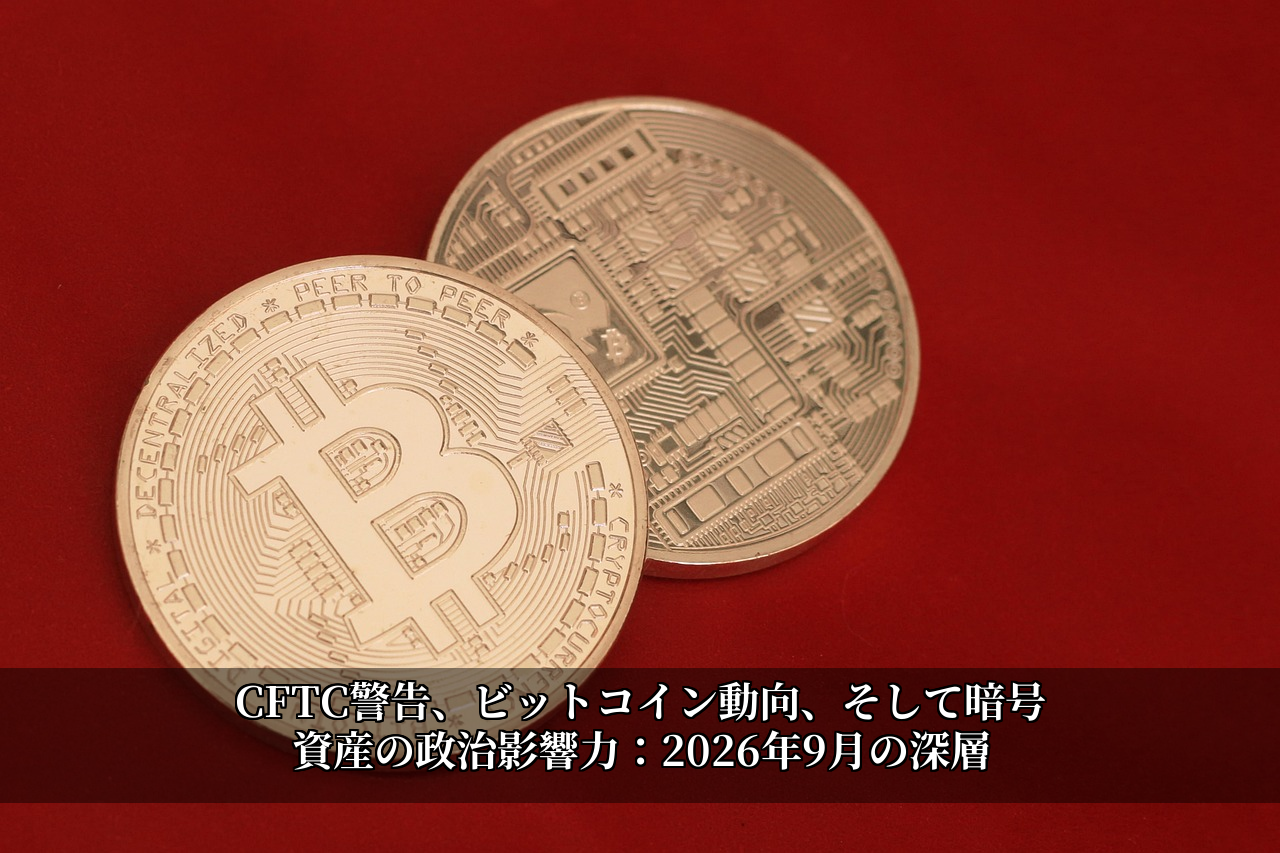 CFTC警告、ビットコイン動向、そして暗号資産の政治影響力：2026年9月の深層