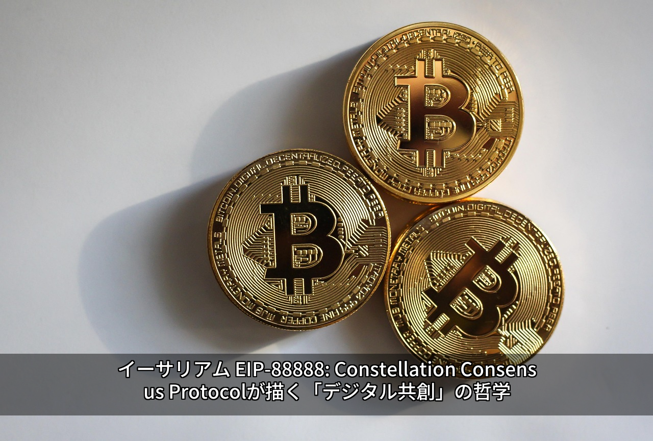 イーサリアム EIP-88888: Constellation Consensus Protocolが描く「デジタル共創」の哲学