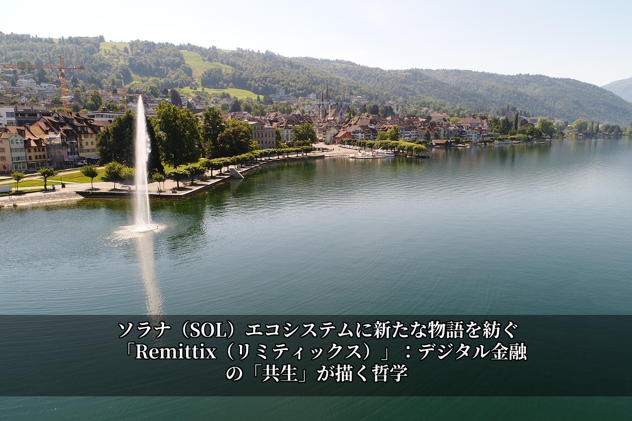 ソラナ（SOL）エコシステムに新たな物語を紡ぐ「Remittix（リミティックス）」：デジタル金融の「共生」が描く哲学