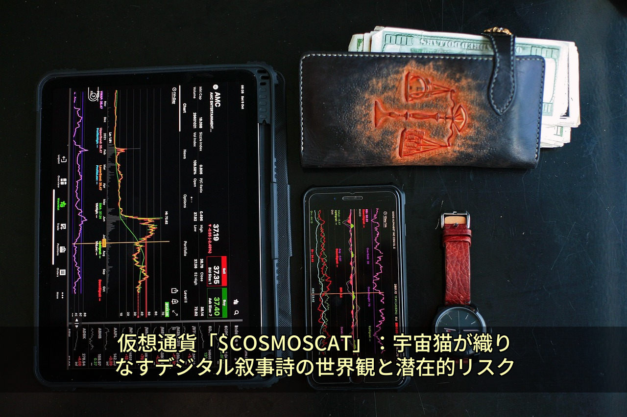 仮想通貨「$COSMOSCAT」:宇宙猫が織りなすデジタル叙事詩の世界観と潜在的リスク
