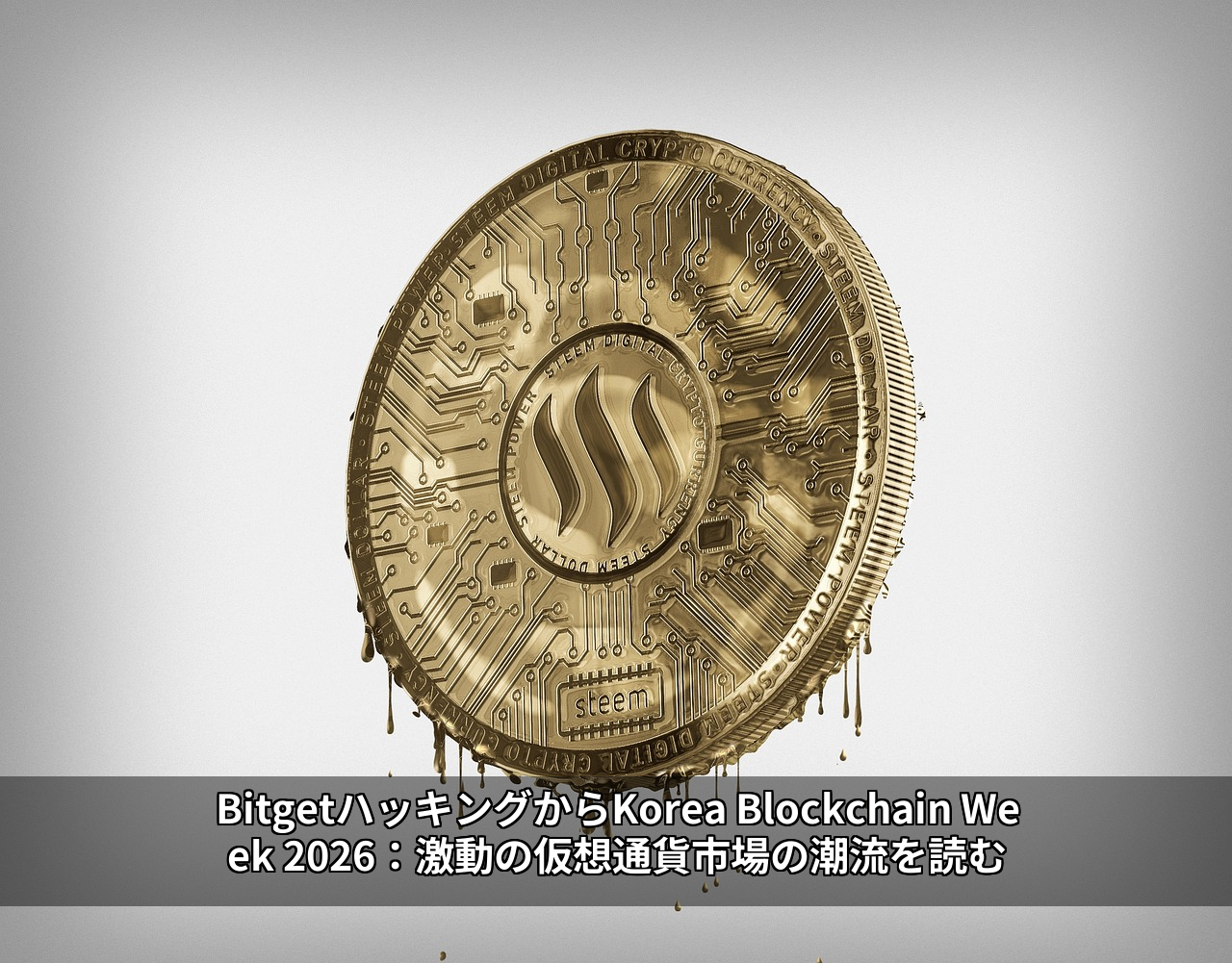 BitgetハッキングからKorea Blockchain Week 2026：激動の仮想通貨市場の潮流を読む