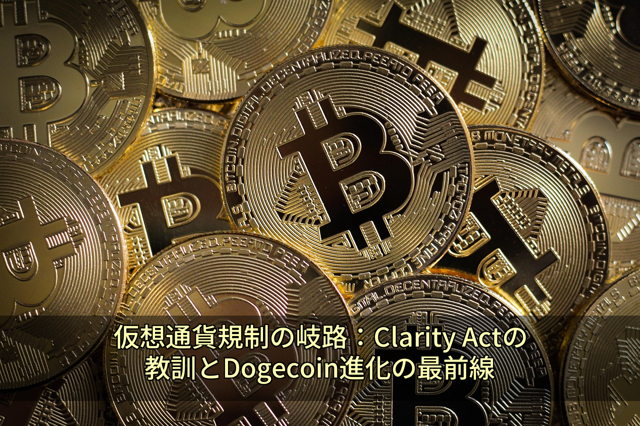 仮想通貨規制の岐路：Clarity Actの教訓とDogecoin進化の最前線