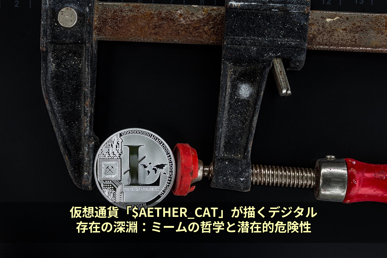 仮想通貨「$AETHER_CAT」が描くデジタル存在の深淵：ミームの哲学と潜在的危険性