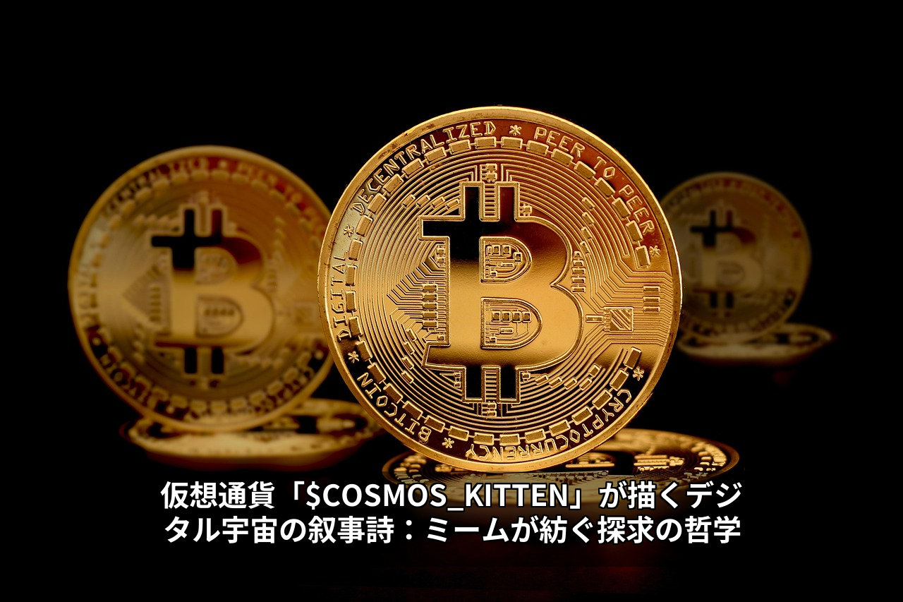 仮想通貨「$COSMOS_KITTEN」が描くデジタル宇宙の叙事詩：ミームが紡ぐ探求の哲学