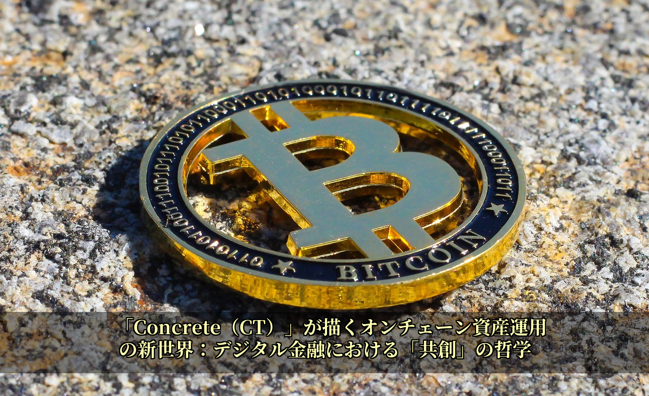 「Concrete（CT）」が描くオンチェーン資産運用の新世界：デジタル金融における「共創」の哲学